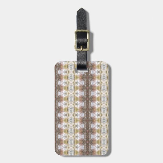 BC Fall Trees Ikat Gepäckanhänger (Vorderseite vertikal)