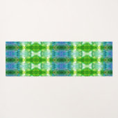 BC Fall Trees x GL Ikat 2 Yogamatte (Rückseite (Horizontal))