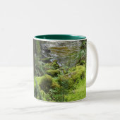 BC Forest Creek Ferns Wilderness Nature Trinkbehäl Zweifarbige Tasse (VorderseiteRechts)