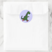 BC: Funny Joggen Dinosaur Stickers (Tasche)