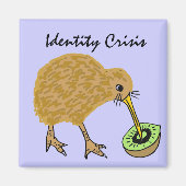 BC: Funny kiwi Bird and Fruchtmagnet Magnet (Vorne)