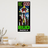 BC GOD BUD INDICA POSTER (Küche)