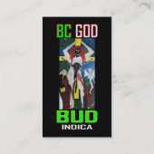 BC GOD BUD INDICA VISITENKARTE (Rückseite)