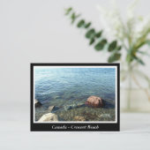BC, Kanada, Crescent Beach Postkarte (Stehend Vorderseite)