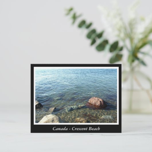 BC, Kanada, Crescent Beach Postkarte (Stehend Vorderseite)
