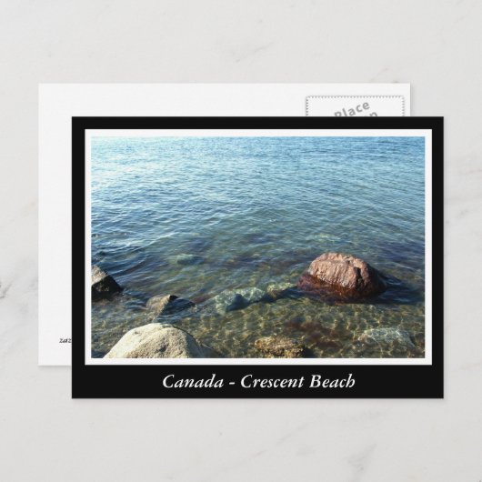 BC, Kanada, Crescent Beach Postkarte (Vorne/Hinten)
