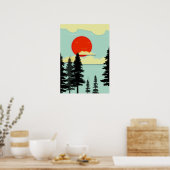 BC-LANDSCHAFT POSTER (Küche)