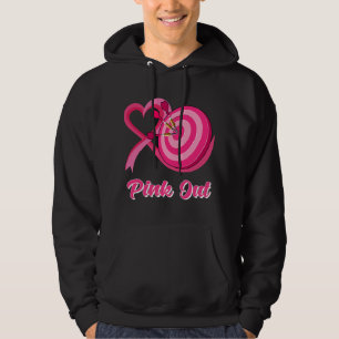 BC Leopard Pink Out Darts Tackle Brustkrebs Awa Hoodie