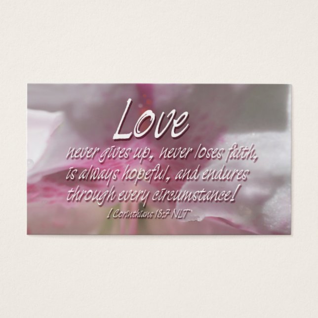 BC Liebe Scriptures (Vorderseite)