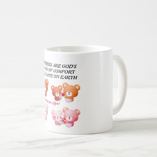 BC-Mütter sind Gottes Kaffee-Tasse Kaffeetasse (VorderseiteRechts)