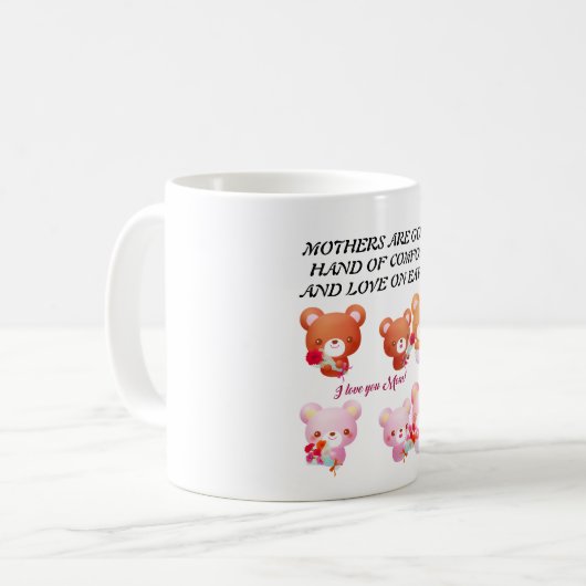 BC-Mütter sind Gottes Kaffee-Tasse Kaffeetasse (Vorderseite Links)