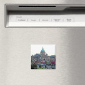 BC Parlament Gebäude/Victoria BC Kanada Magnet (In Situ (Geschirrspüler))
