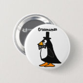 BC- Penguin-Trauzeuge-Knopf Button (Vorne & Hinten)