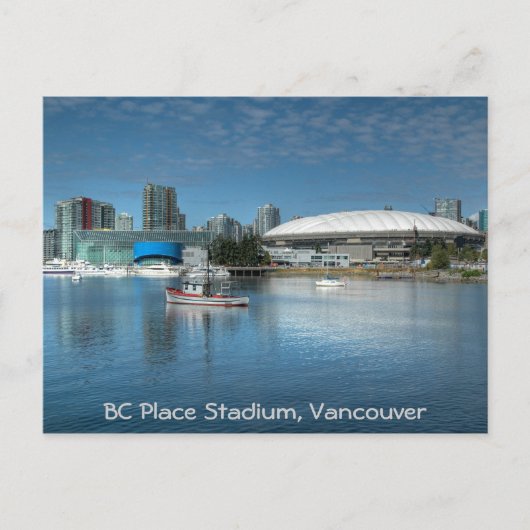 BC Place Stadium Postkarte (Vorderseite)