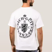 BC Rich Gitarren Lustiges Logo T-Shirt (Rückseite)