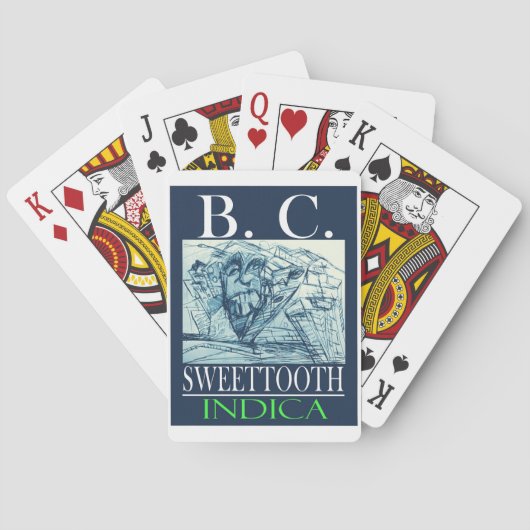 BC SWEETTOOTH INDICA SPIELKARTEN (Rückseite)