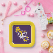 BC Tiger Pappteller (Party)