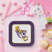 BC Tiger Pappteller (Party)