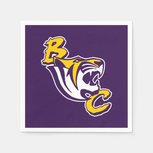 BC Tiger Serviette (Vorderseite)