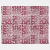 BCA 4Ecken der Weiblichkeit Fleecedecke (Vorderseite (Horizontal))