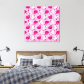 BCA Premium Wrapped Canvas (Gloss) Leinwanddruck (Insitu (Schlafzimmer))