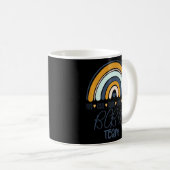 Bcba Team Boho Rainbow Rbt Aba wendet Verhalten an Kaffeetasse (VorderseiteRechts)