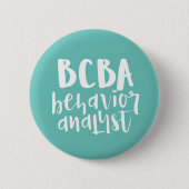 BCBA, Verhaltensanalyst, BCBA Button (Vorderseite)
