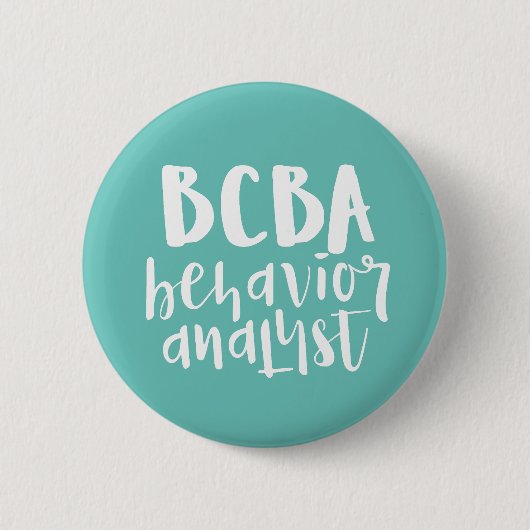 BCBA, Verhaltensanalyst, BCBA Button (Vorderseite)