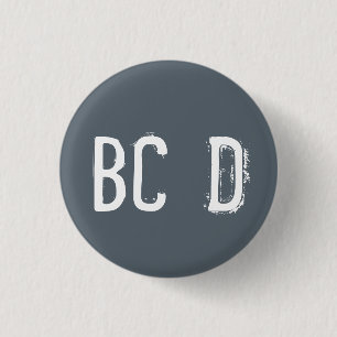 "Bcd-" Alphabet sammelbar (#4) Button