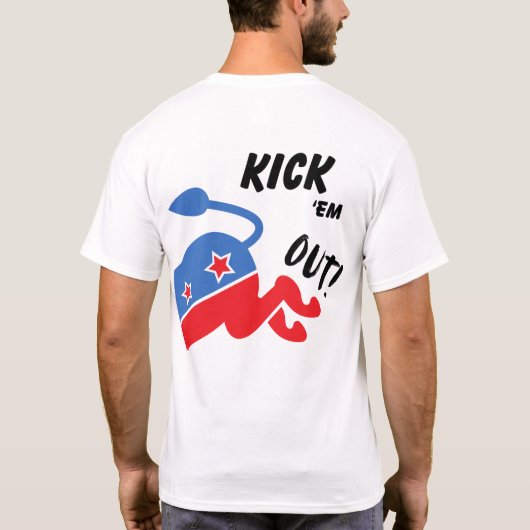 BCD KICK 'EM OUT T SHIRT (Rückseite)