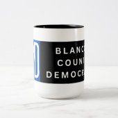BCD-Logo-Kaffeetasse Zweifarbige Tasse (Mittel)