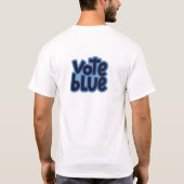 BCD Vote Blue T-Shirt (Rückseite)