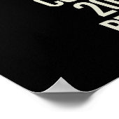 BCL Vintage U-Bahn-Zeichen Poster (Ecke)