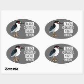 BCNH OVALER AUFKLEBER (Blatt)