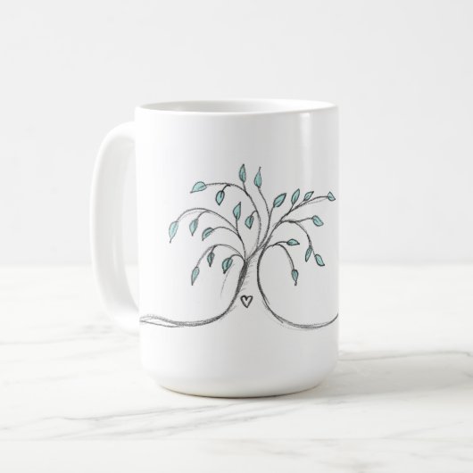 BD-Herz DB Kaffeetasse (Vorderseite Links)