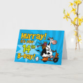 bd Rollerkuh - 14 Karte (Gelbe Blume)