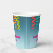 BDAY CUP (bearbeitbar) Pappbecher (Rechts)