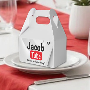 Bday Tube Favor Box Geschenkschachtel