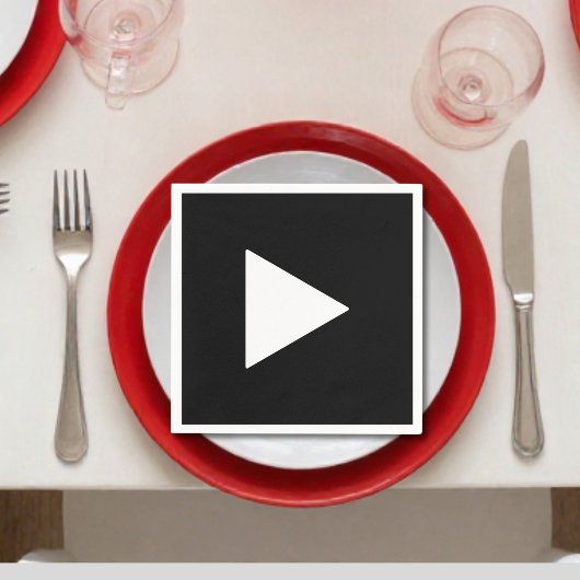 Bday Tube Paper Party Napkins Serviette