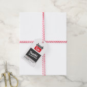 Bday Tube Vielen Dank für das Abonnieren von Bevor Geschenkanhänger (Mit Garn)