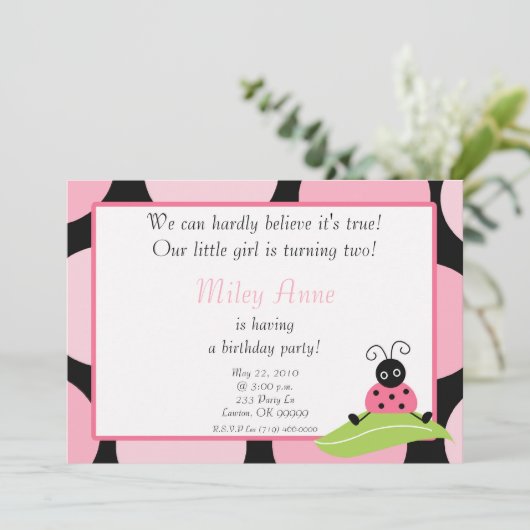 bday... Wir können es kaum glauben!Unser li.. Einladung (Stehend Vorderseite)