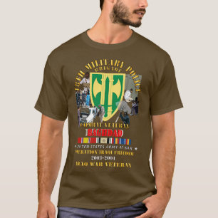 Bde Iraq Vet w BAGHDAD OIF 20034 IRAQ SVC T-Shirt
