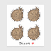 BDR-Logo 2020 4up Aufkleber (Blatt)