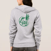 BDR-Logo 2020 mit/ Website vorne und hinten Hoodie (Rückseite)