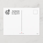 BDR-Make-up Feiertagspostkarte (Rückseite)