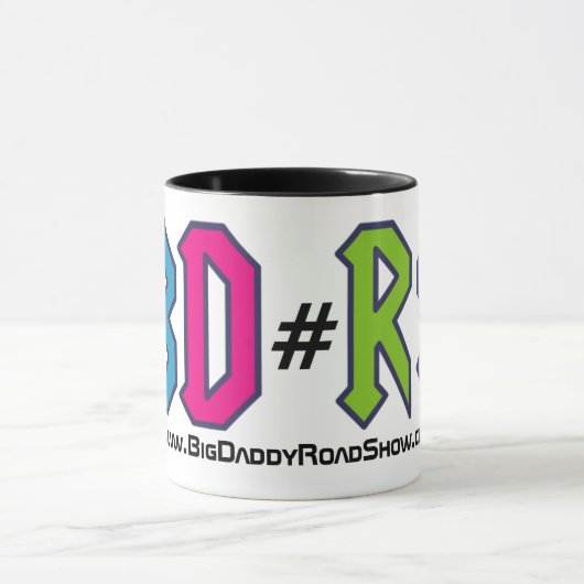 BDRS Rock'n'Roll-Kaffee-Tasse Tasse (Zentrum)