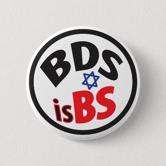 BDS ist BS! Knopf Button (Vorderseite)