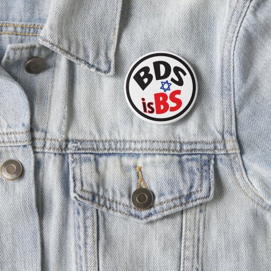 BDS ist BS! Knopf Button (Beispiel)