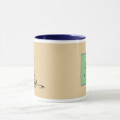 'BE' 11 oz Bewachte Kaffee-Tasse Tasse (Zentrum)