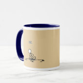 'BE' 11 oz Bewachte Kaffee-Tasse Tasse (Vorderseite Links)